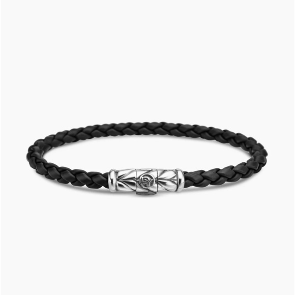 David Yurman Pink Chevron Woven Bracelet - Picture 10 of 12